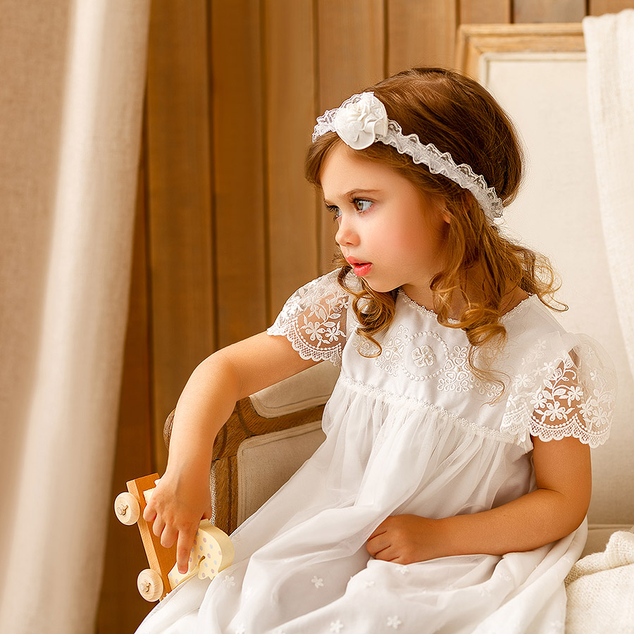 Платье "Анастасия" для Крещения девочки фото 9