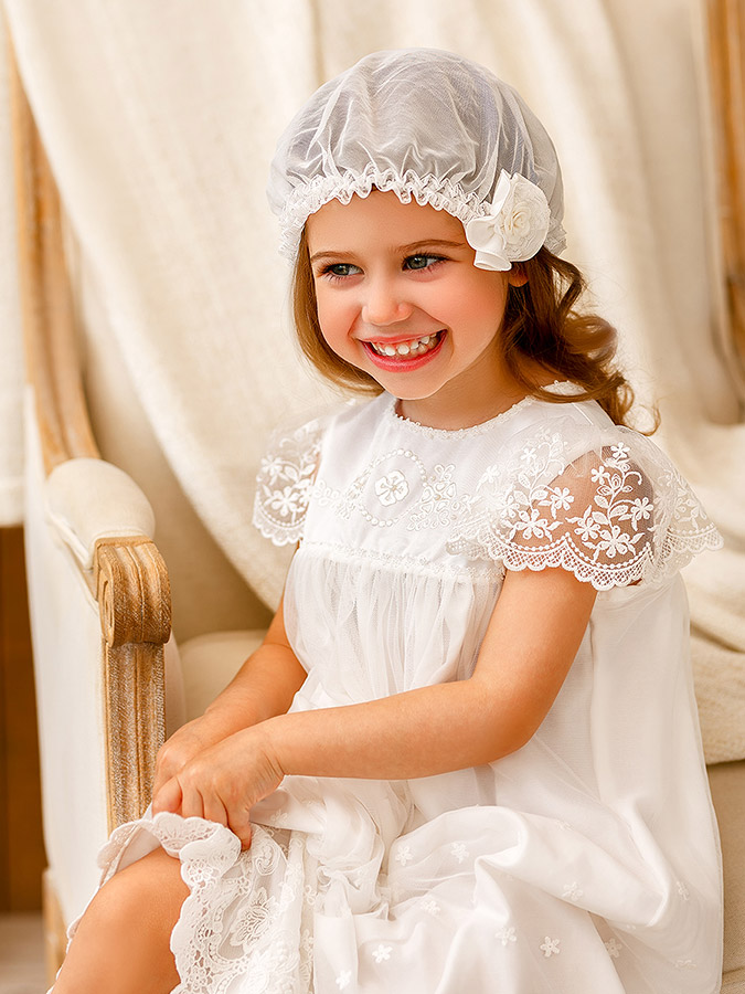 Платье "Анастасия" для Крещения девочки фото 3