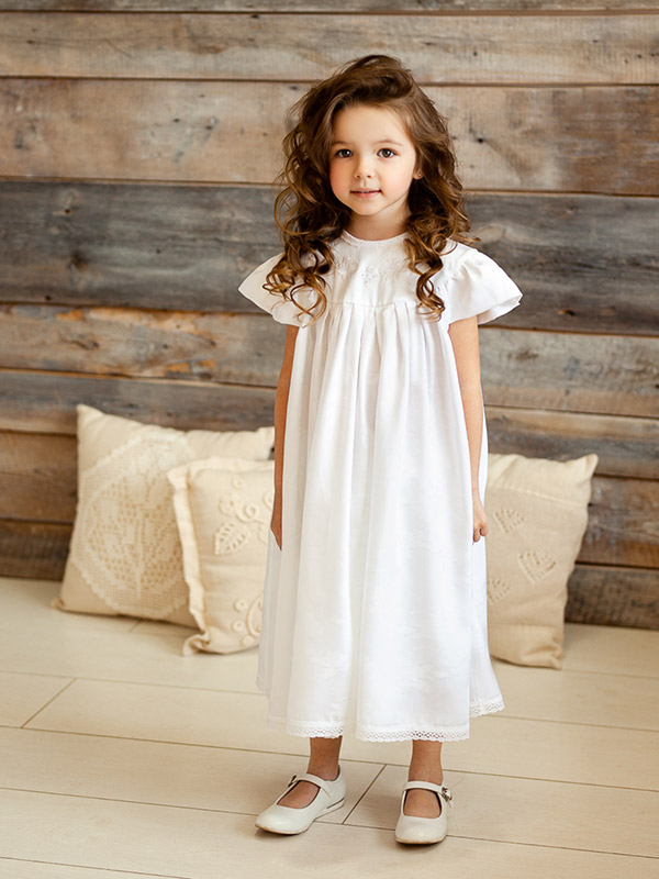 Платье "Дарья" для Крещения девочки фото 8
