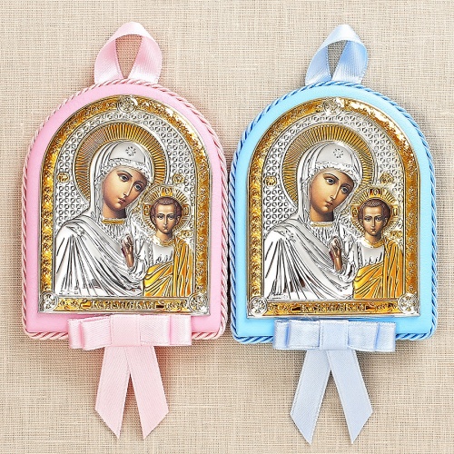 Детская икона "Богородица Казанская" - миниатюра фотографии товара в каталоге ЛиноБамбино