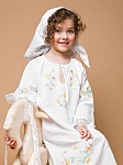 Детская косынка с вышивкой "Василиса"