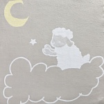 Детское байковое одеяло "Овечка на облаке"