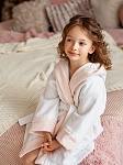 Детский махровый халат для девочки
