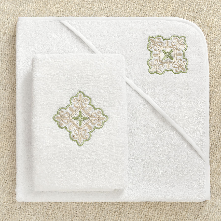 Крестильный набор для мальчика "Елисей" с полотенцем фото 6