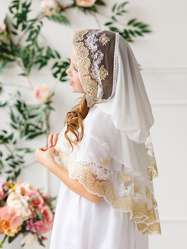 Накидка для девочки "Сияние" фото 3