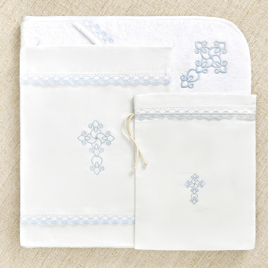 Мешочек для крестильных принадлежностей "Ажурный крест" фото 5