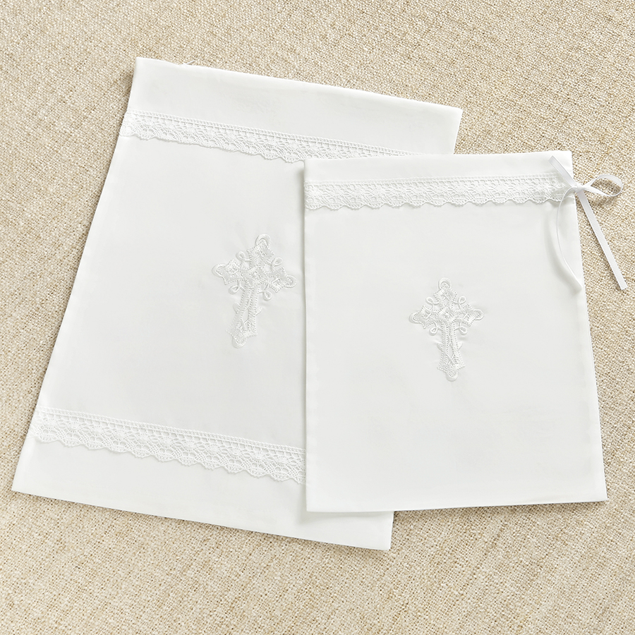 Мешочек для крестильных принадлежностей "Перышко" фото 3