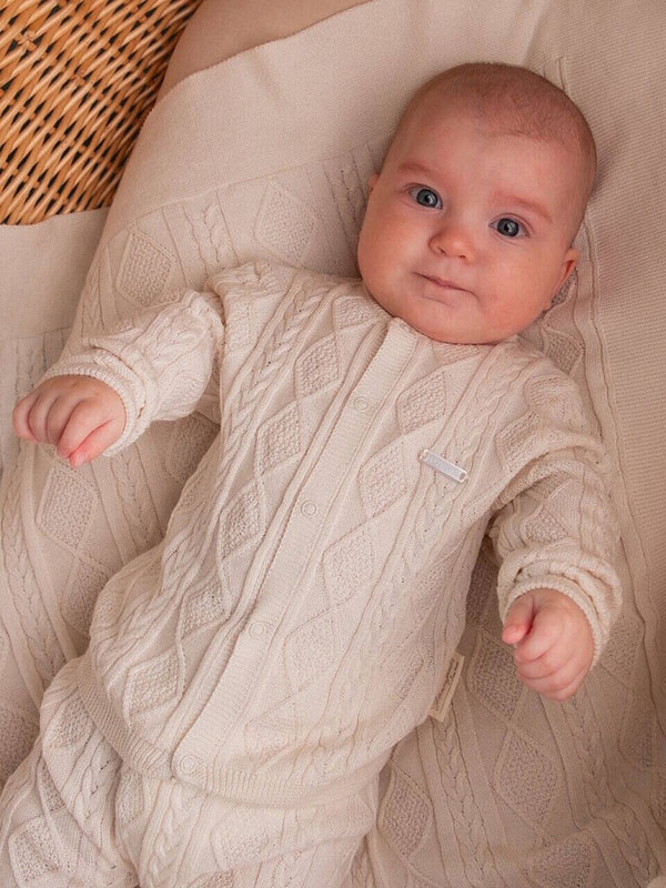 Вязаный костюмчик "Винни" фото 2