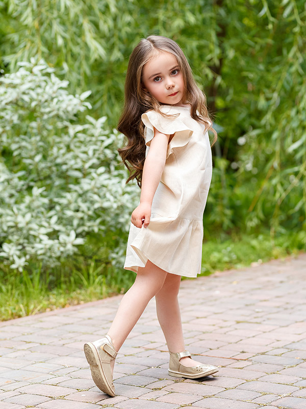 Платье Нимфа сахара лён фото 3