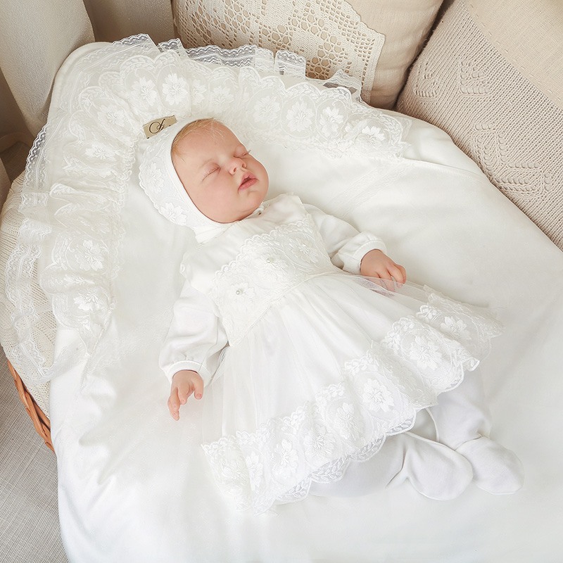 Комплект на выписку девочки "Услада" Флеоле фото 5