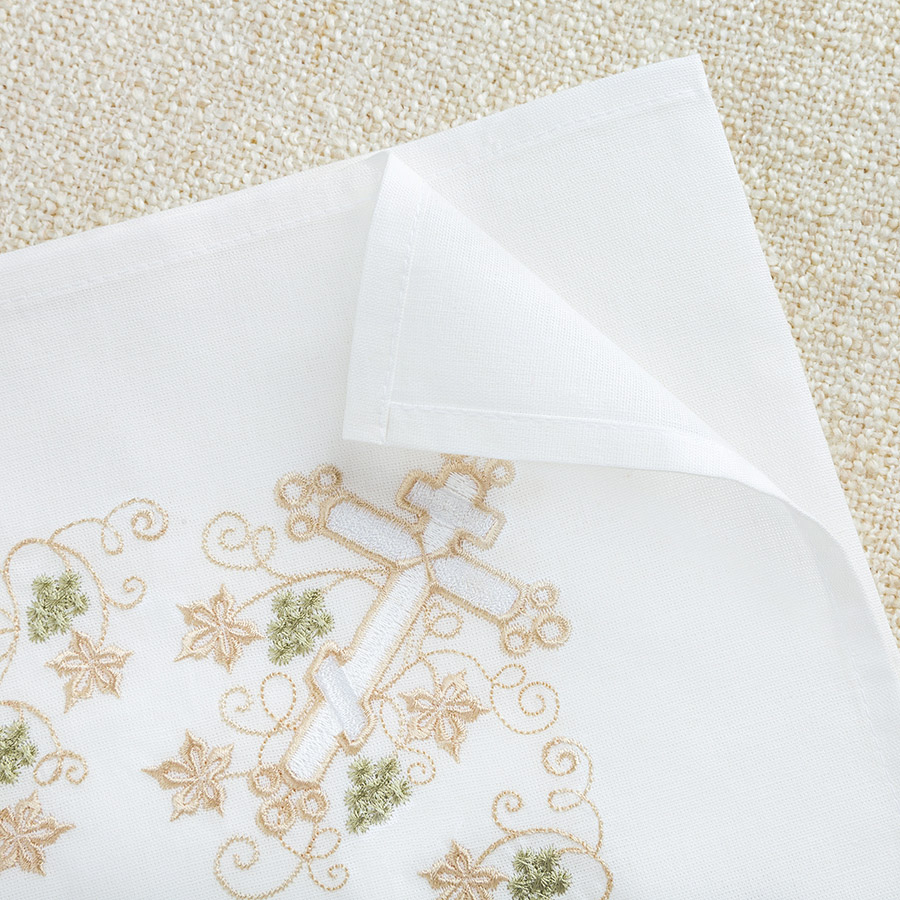 Пеленка для крещения с капюшоном  "Георгий" фото 3