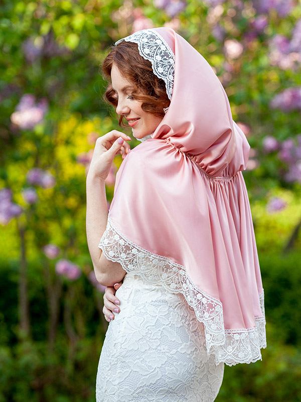Женский платок с капюшоном "Ариадна" фото 3