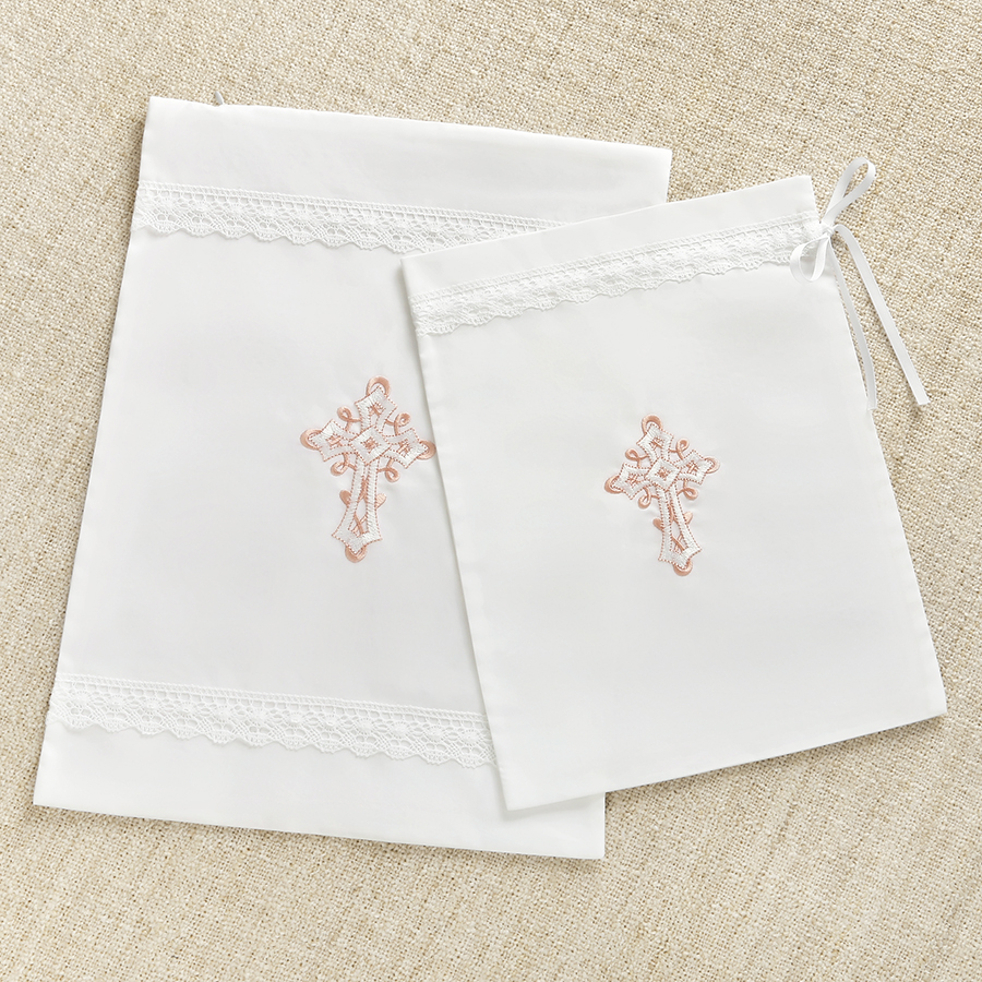 Мешочек для крестильных принадлежностей "Перышко" фото 2