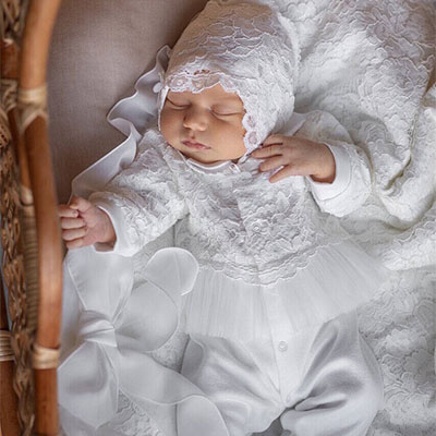 Комплект Афина, кружевной - миниатюра фотографии товара в каталоге ЛиноБамбино