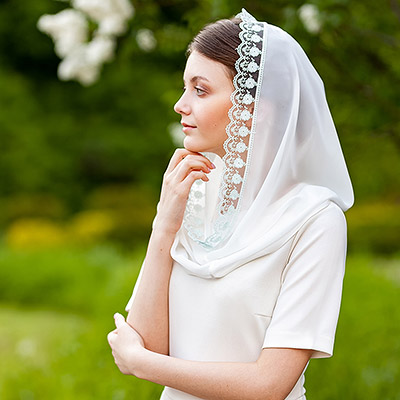 Православный снуд-хомут "Тиффани" женский - фото из магазина ЛиноБамбино