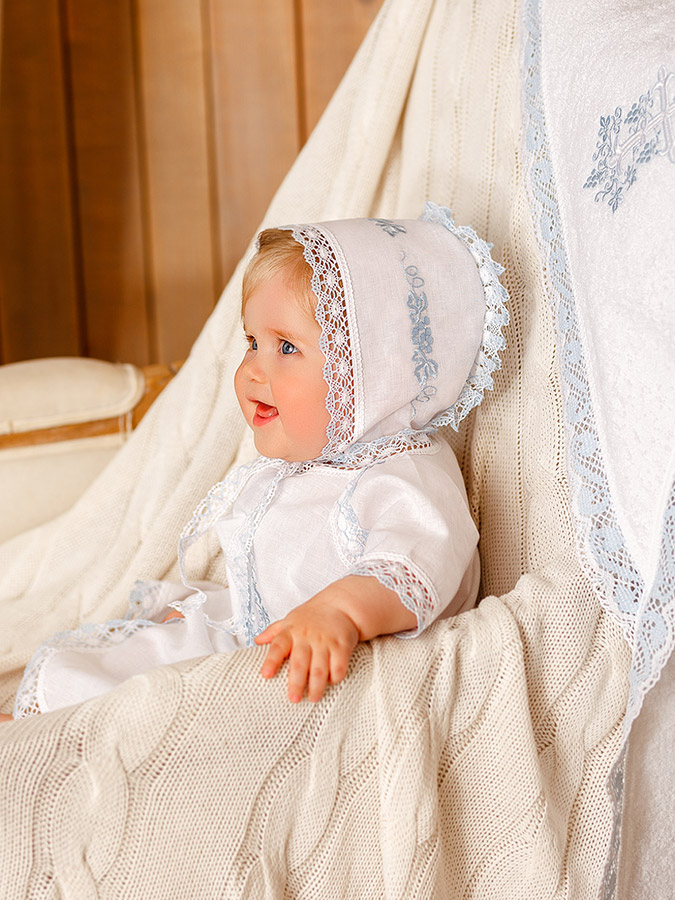 Чепчик "Виноградная лоза" фото 4