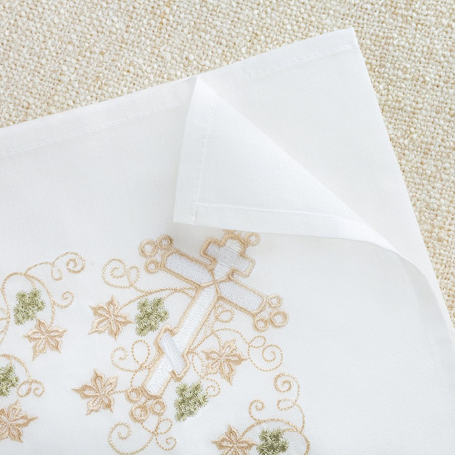 Крестильный комплект "Георгий" для мальчика с пеленкой фото 7