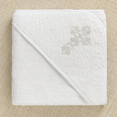 Фото товара "Полотенце для крещения с уголком "Ажурный крест"" при наведении
