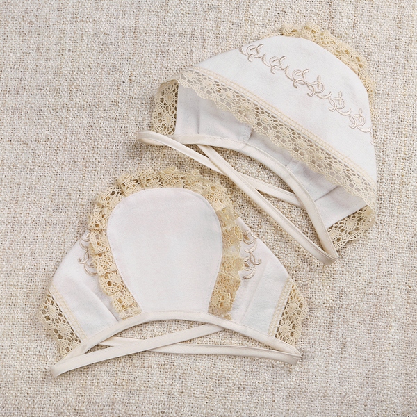 Чепчик из фланели "Ульяна" фото 1