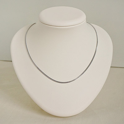 Цепь ПГ 2260 из родированного серебра