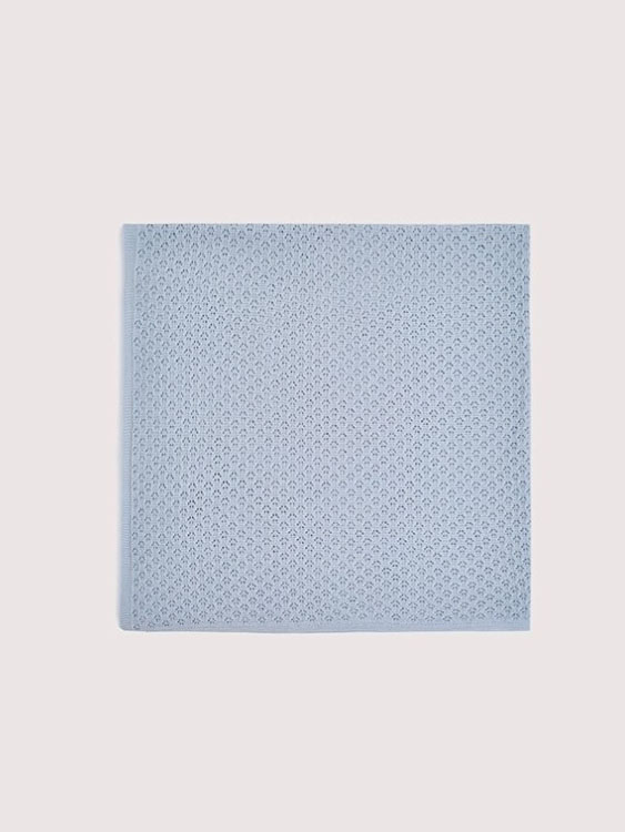 Ажурная пеленка-плед небесный фото 1