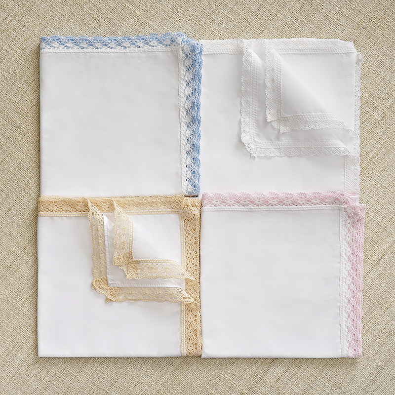 Пеленка с кружевной оторочкой фото 1