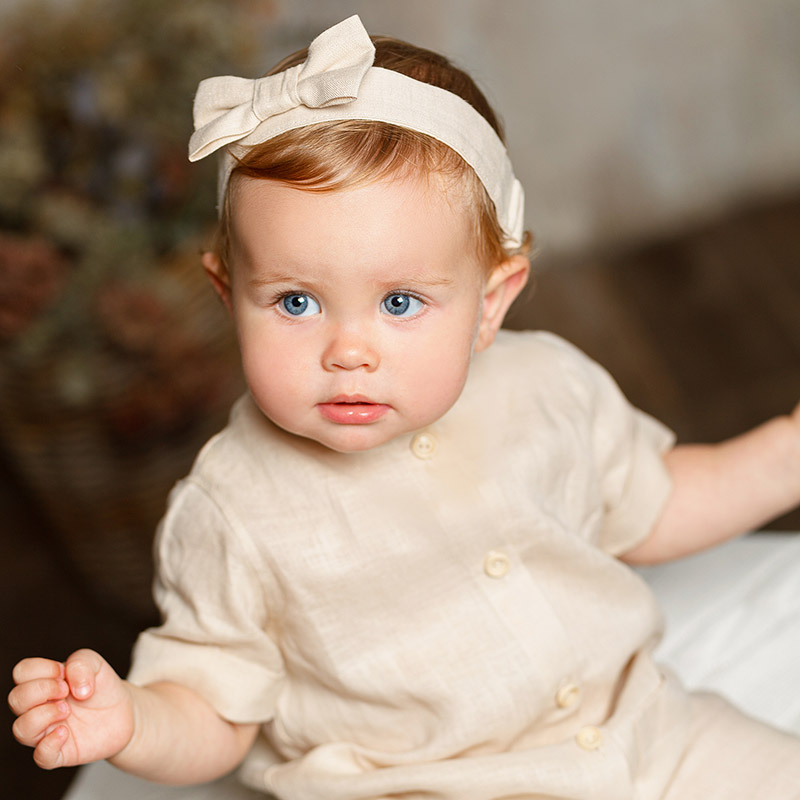 Льняной комбинезон Ветерок сахара фото 7