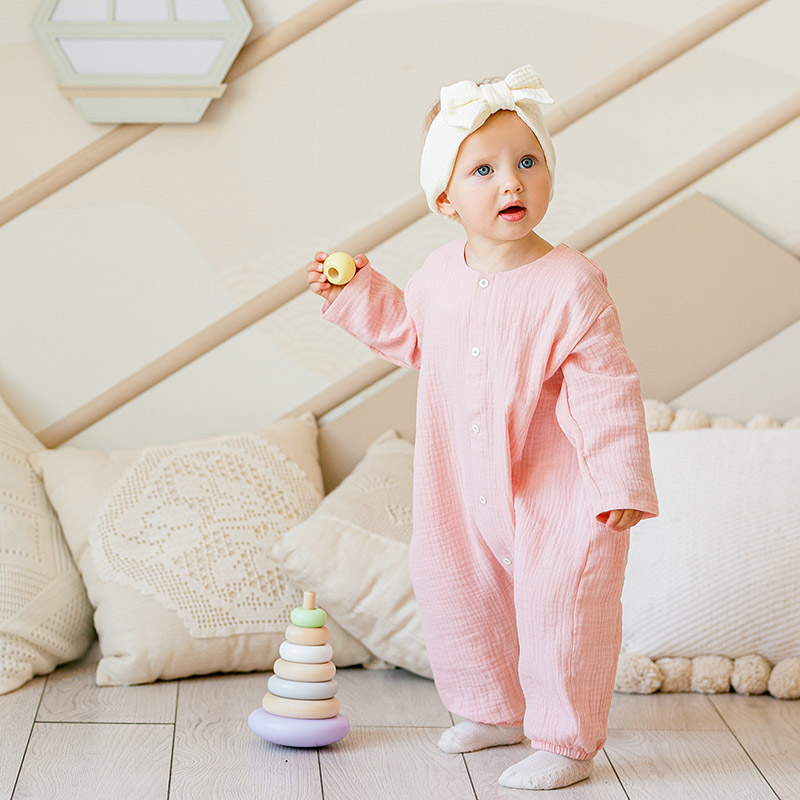 Комбинезон Облачко зефир из муслина фото 3