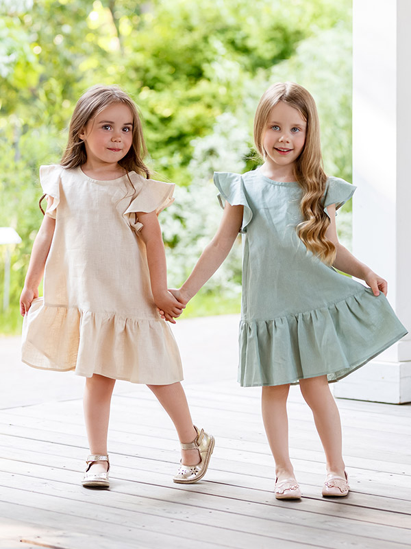 Платье Нимфа сахара лён фото 5