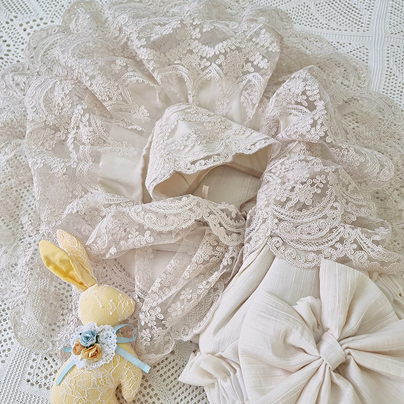 Конверт "Келли" весна-осень, крем фото 2