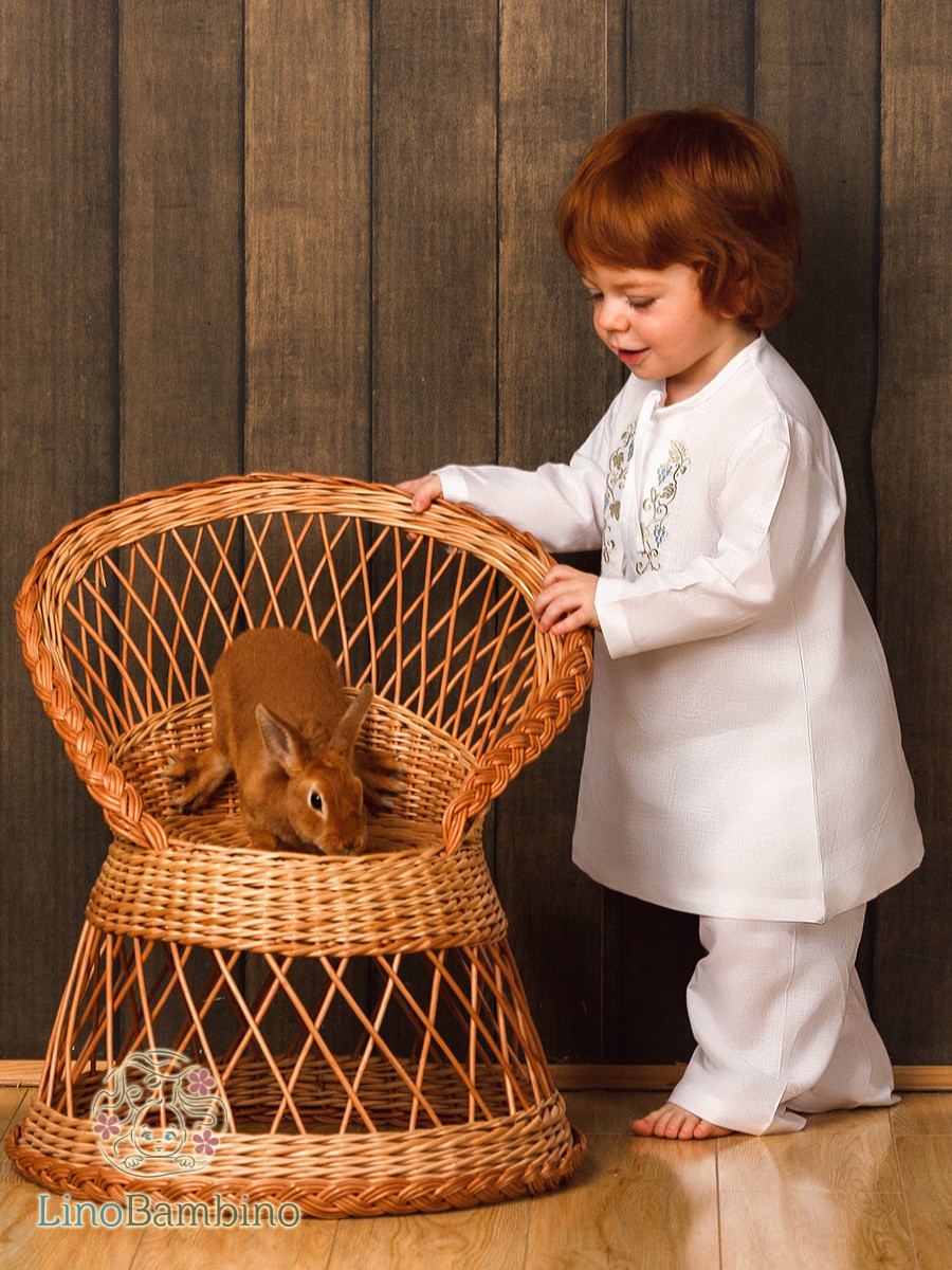 Крестильный костюмчик "Владимир" для мальчика фото 2