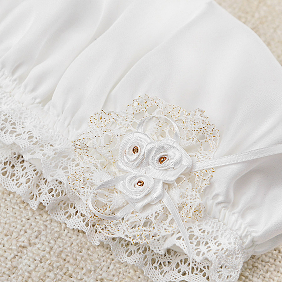 Шелковый беретик "Ангелина" для девочки фото 2