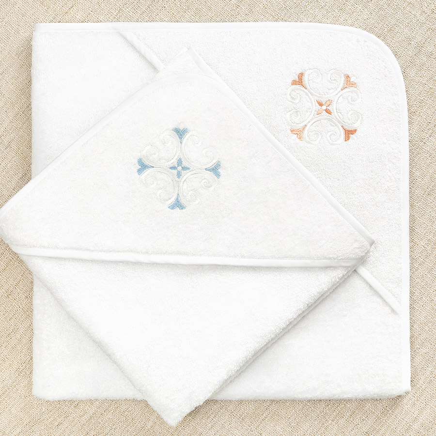 Махровый крестильный уголок с равносторонним крестом фото 5