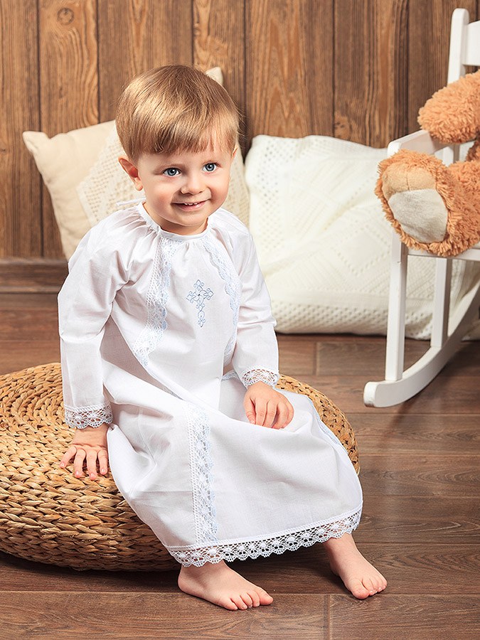 Крестильный набор для мальчика "Степан" с полотенцем фото 5