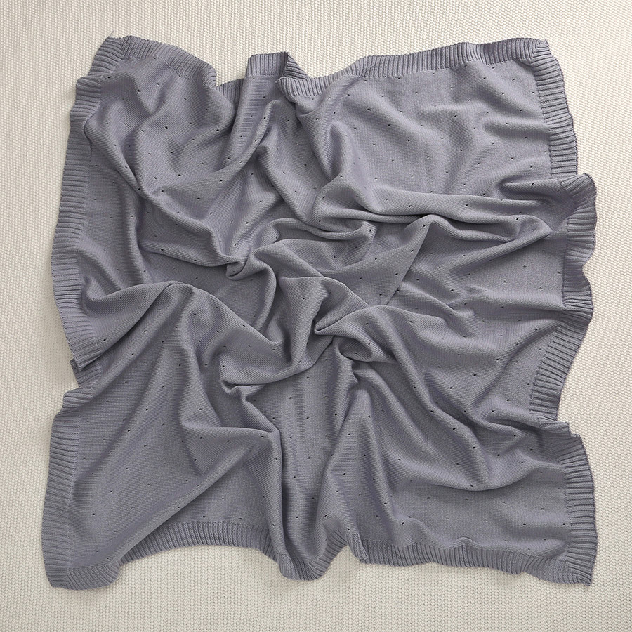 Плед "Капелька" серый фото 1