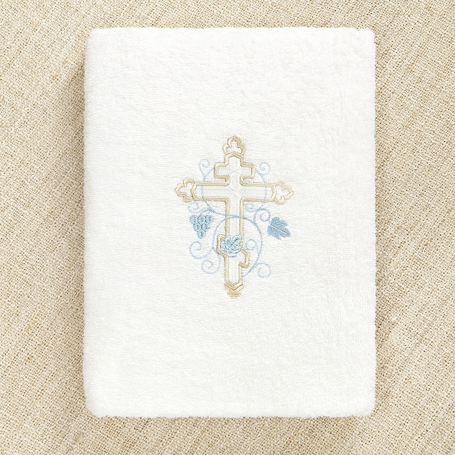 Крестильный набор для мальчика "Иван" с полотенцем фото 5