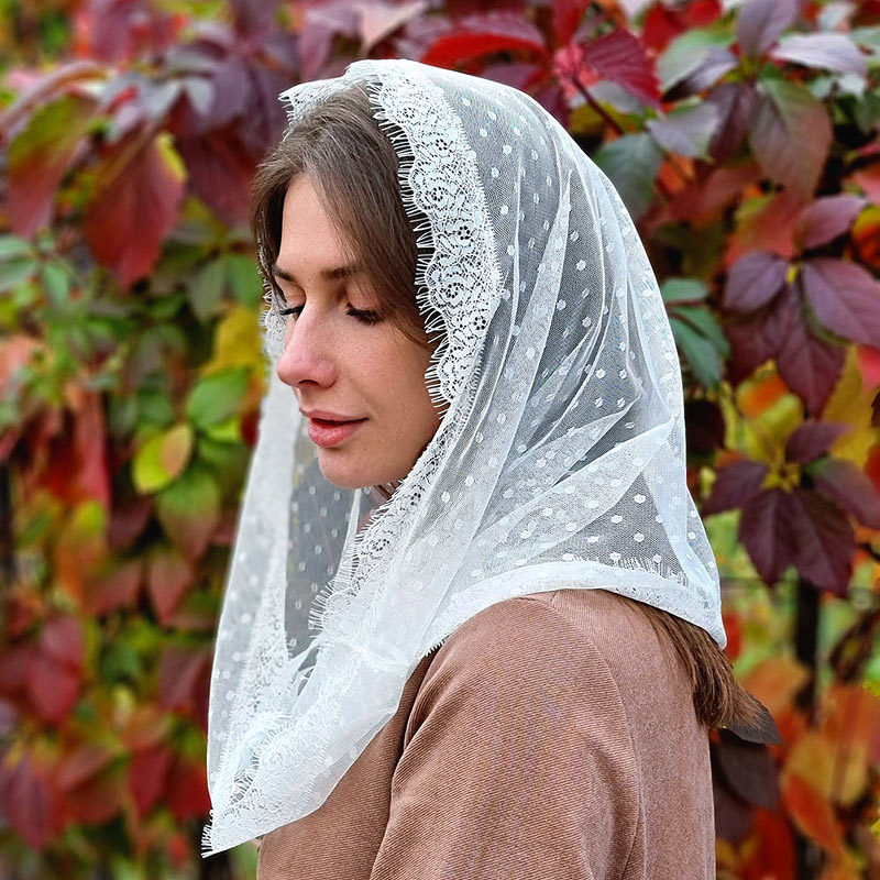 Снуд-хомут из фатина "Аленушка" фото 8