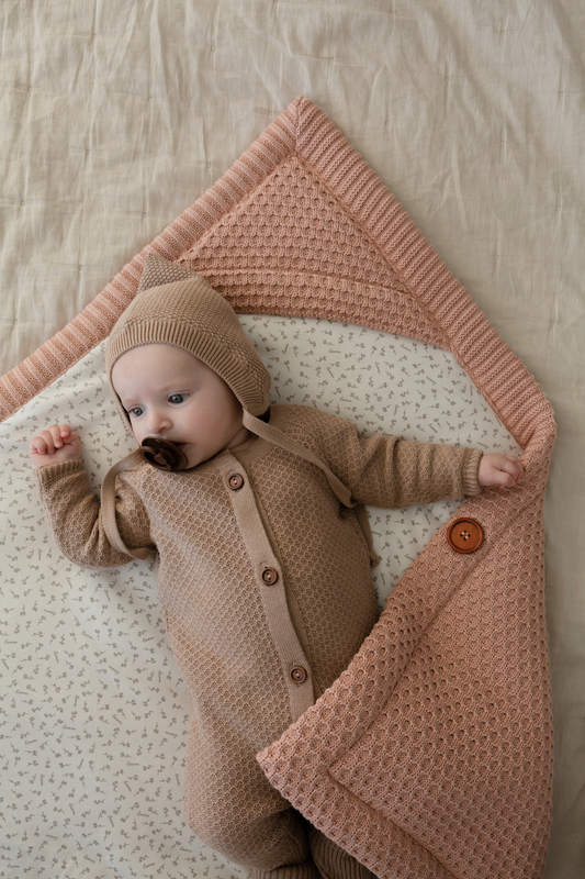 Вязаный текстурный комбинезон Капучино фото 4