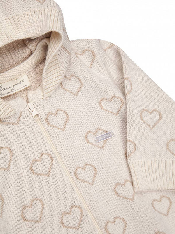 Комбинезон " Сердечки" с капюшоном  фото 8