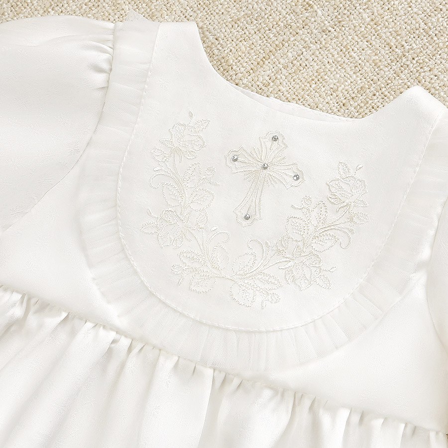 Крестильный комплект "Берегиня" для девочки с крыжмой фото 4