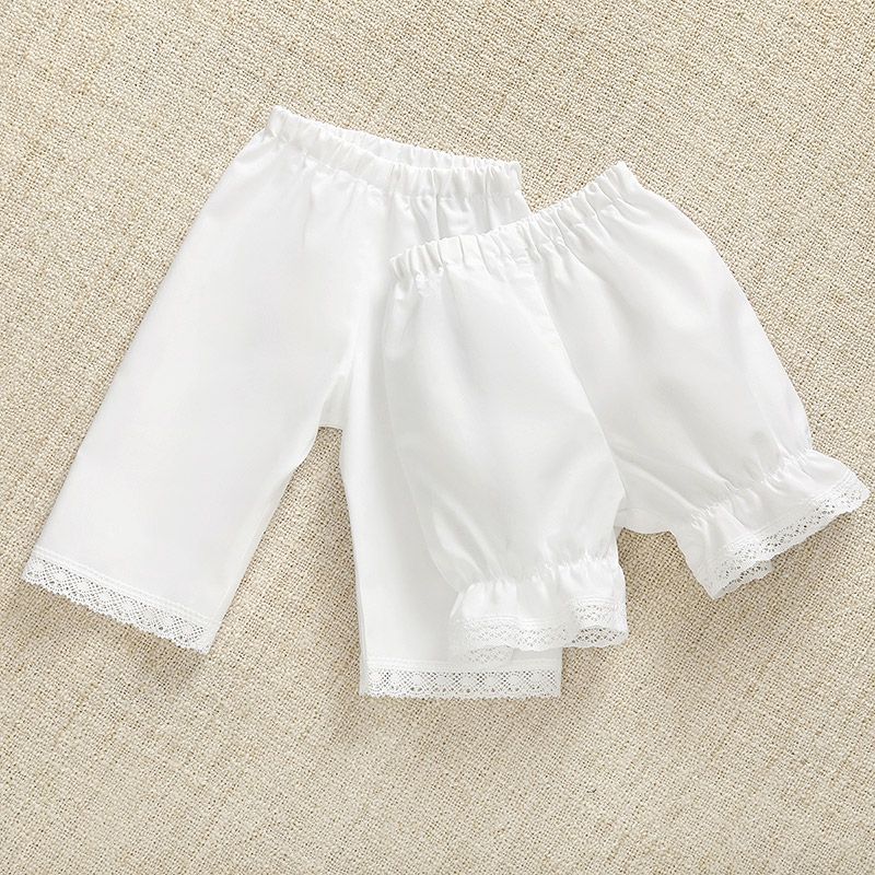 Панталончики с кружевом на подгузник фото 6