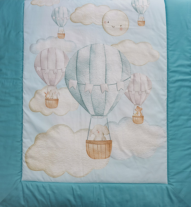 Детское одеяло 100х140 Воздушный шар фото 1