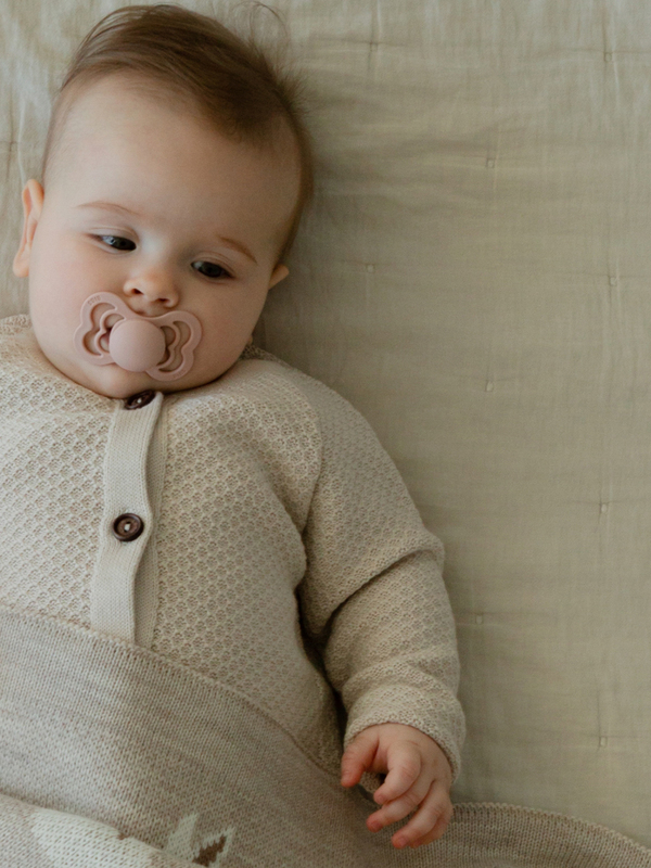 Вязаный текстурный комбинезон Топленое молоко фото 3