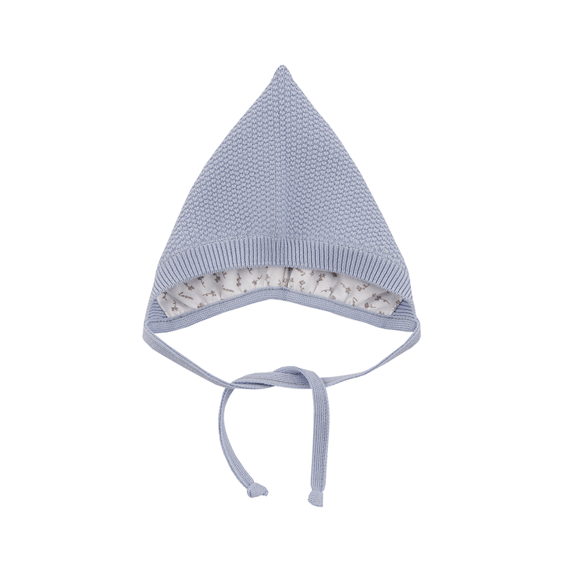 Вязаная шапочка ELF небесная фото 4