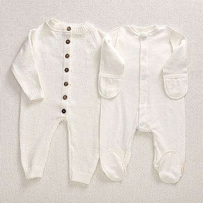 Комбинезон "Капелька" молочный