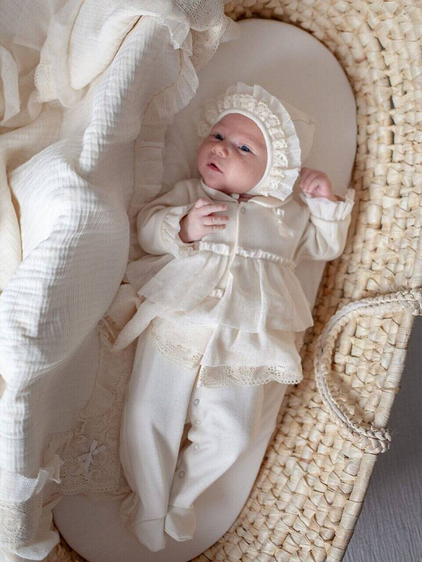 Комплект "Рюш" крем фото 8