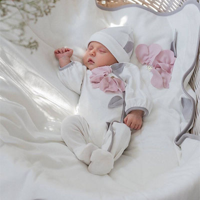 Фото товара "Комплект "Моне" для новорожденного" из магазина ЛиноБамбино