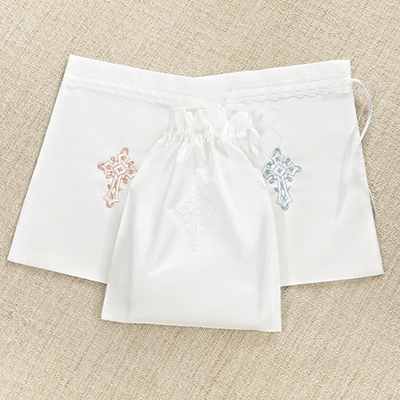 Мешочек для крестильных принадлежностей "Перышко" - миниатюра фотографии товара в каталоге ЛиноБамбино