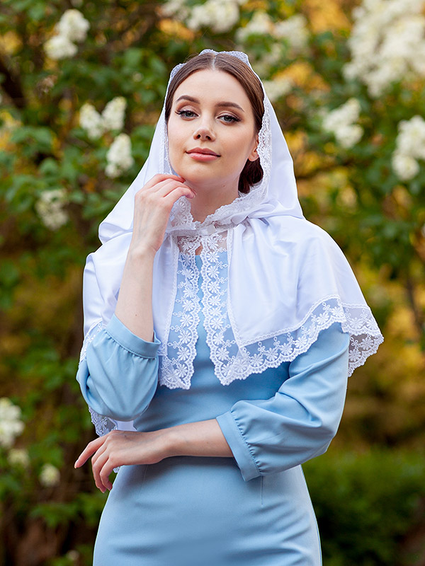 Церковный капор "Александра" фото 8