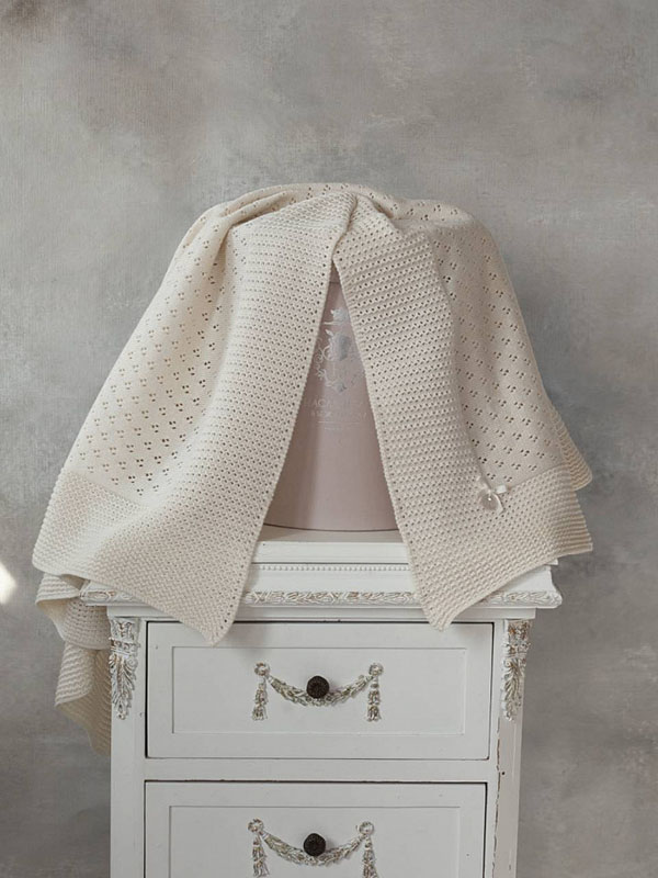 Плед "Утренняя роса" бежевый фото 3